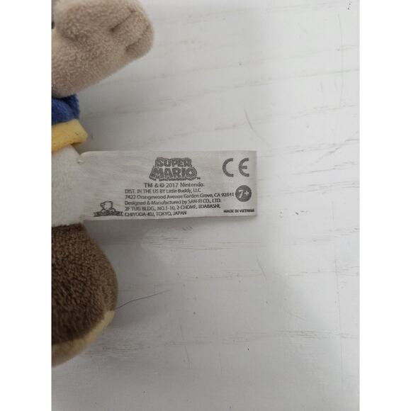 Super Mario‎ Bros Blue Toad Plush My Little Buddy Nintendo Stuffed Toy - Picture 3 of 5